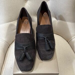Donald Pliner Kressida Suede Tassel Loafers 8.5